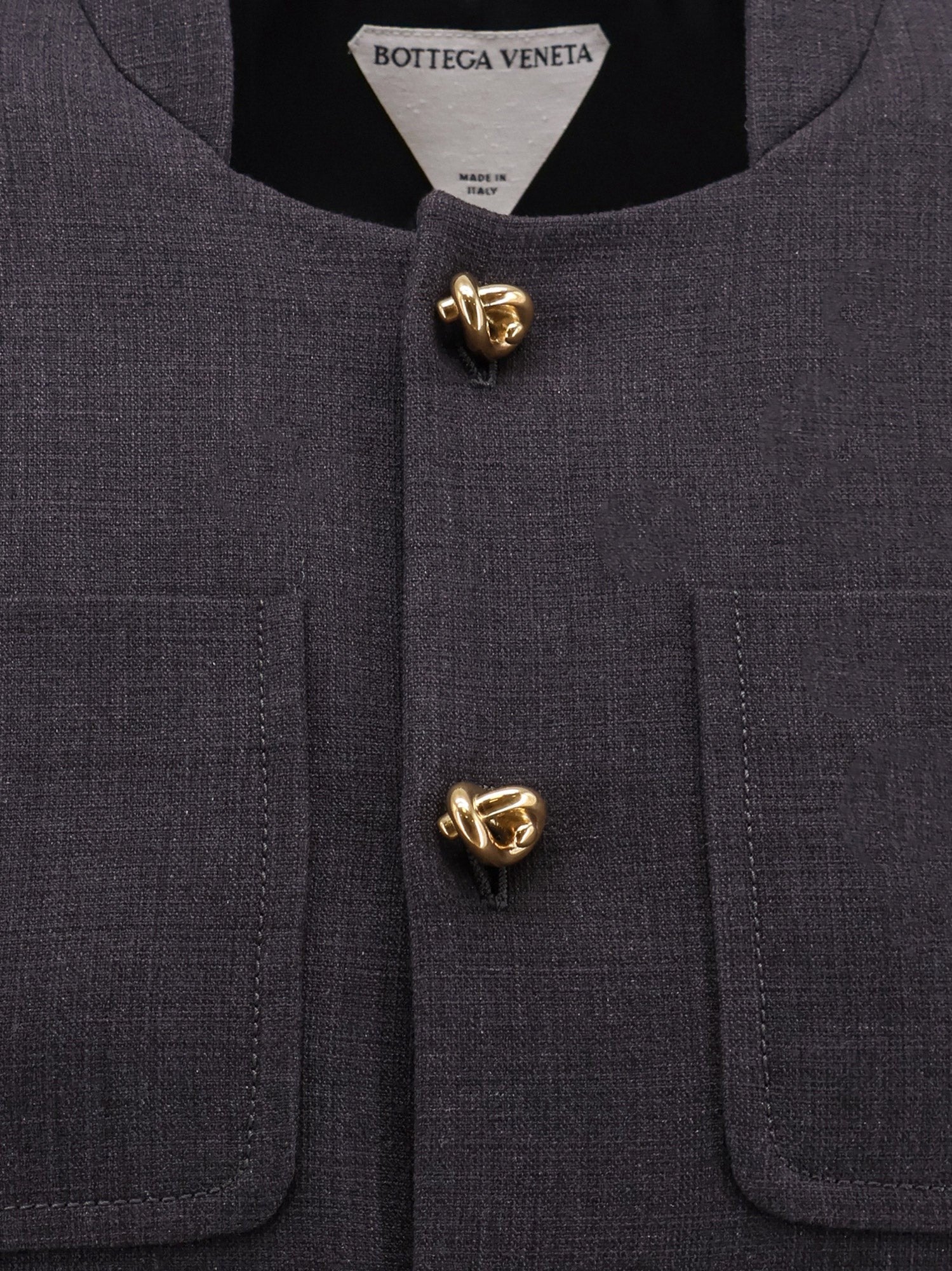 Bottega Veneta Cotton and viscose blazer with Knots detail