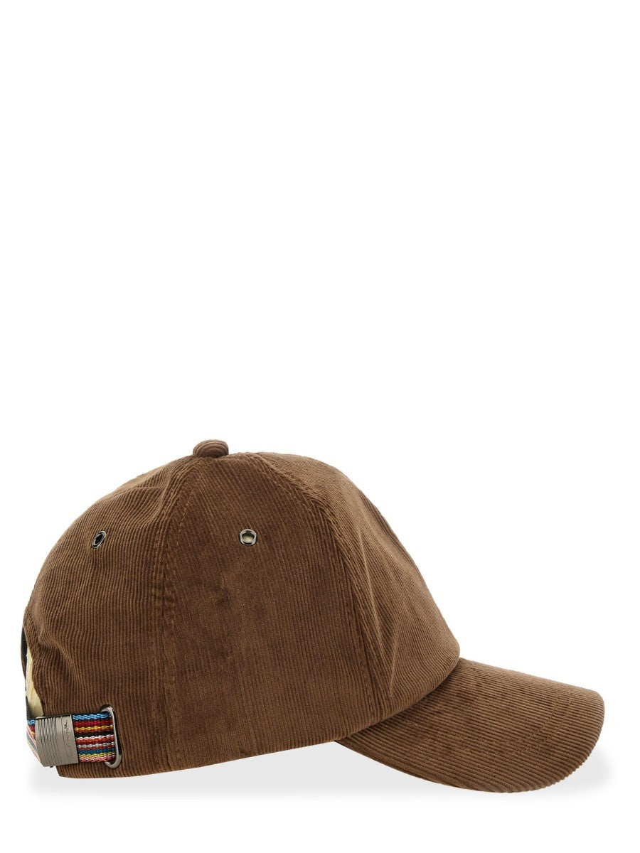 PAUL SMITH COTTON BASEBALL CAP