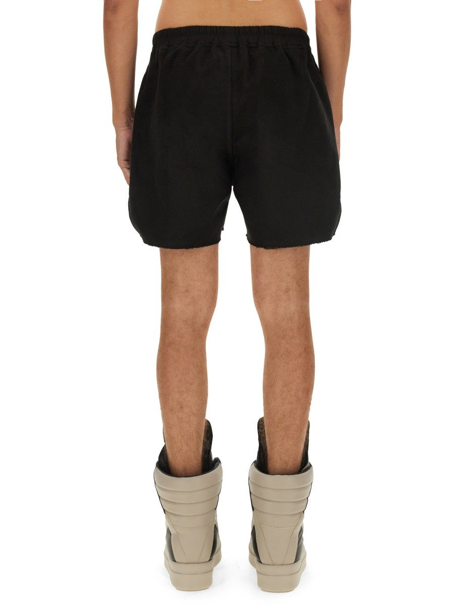 RICK OWENS COTTON BERMUDA SHORTS