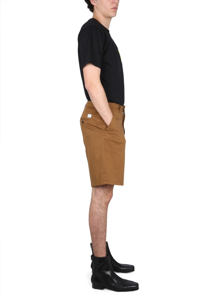 DEPARTMENT FIVE COTTON BERMUDA SHORTS