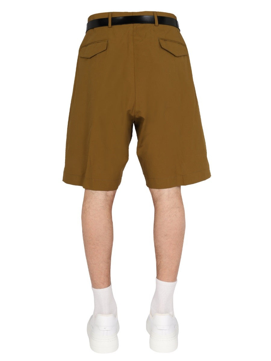 PAUL SMITH COTTON BERMUDA SHORTS