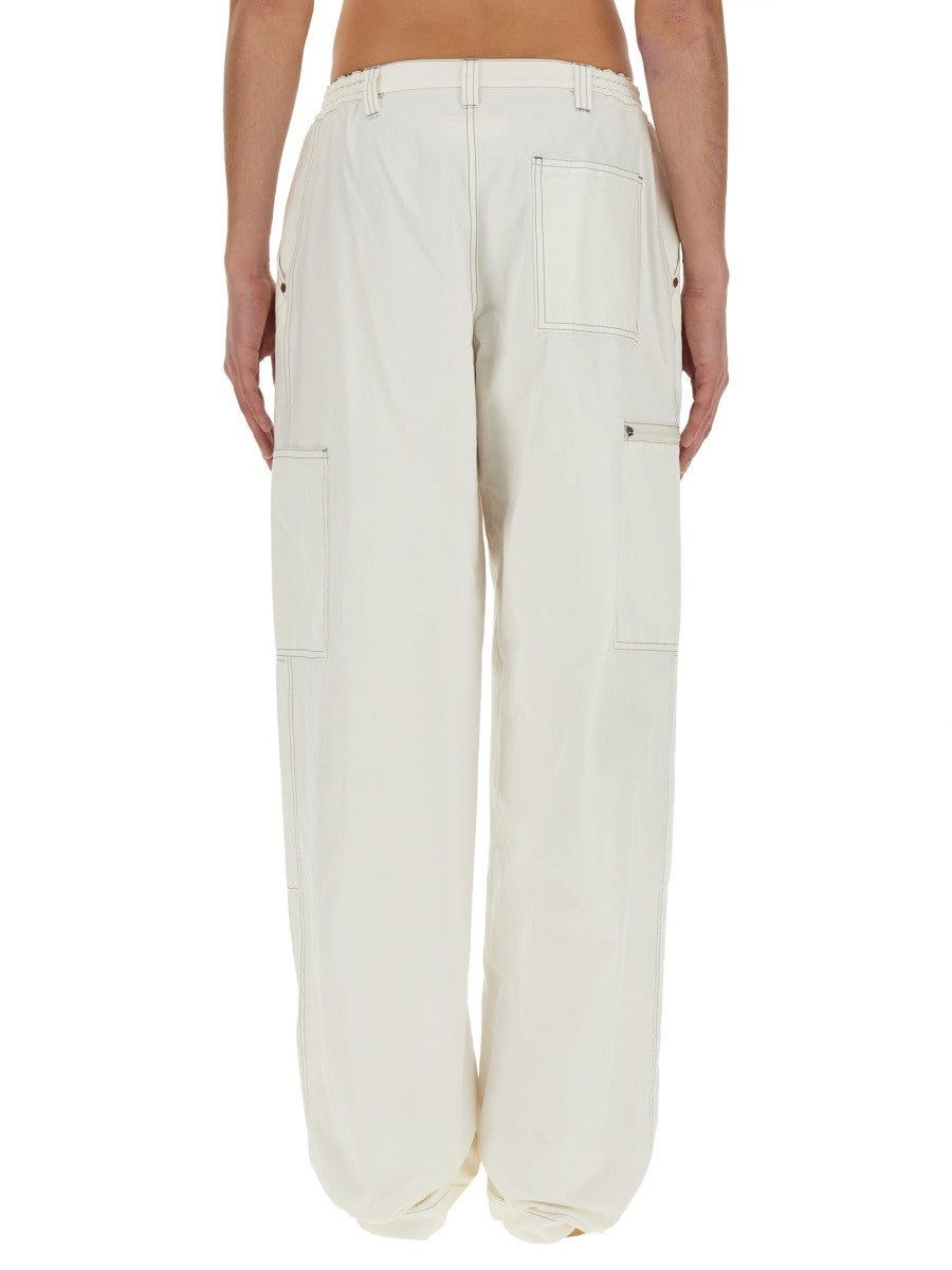 MM6 MAISON MARGIELA COTTON CANVAS PANTS