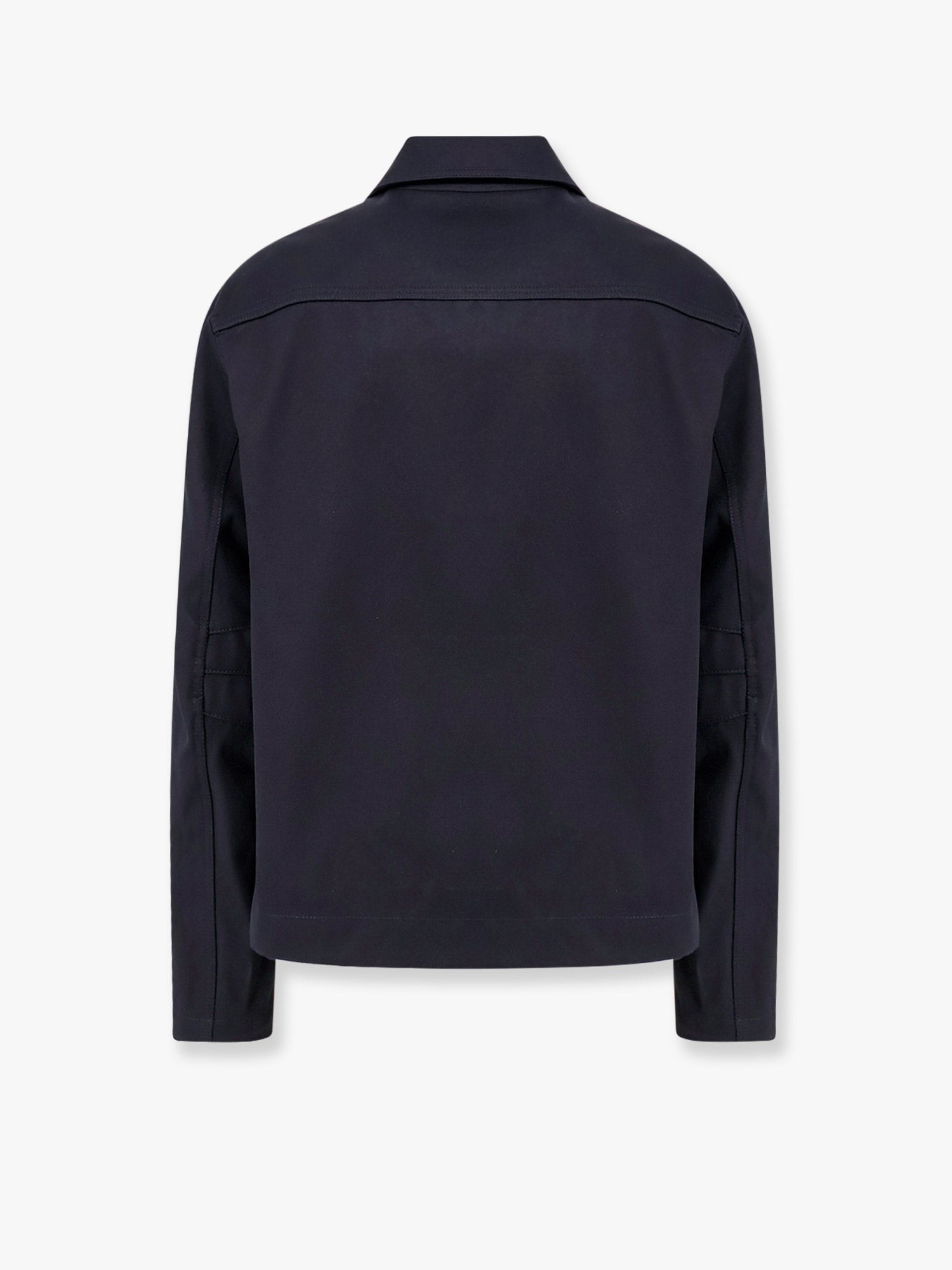 Gucci Cotton gabardine jacket with embossed logo