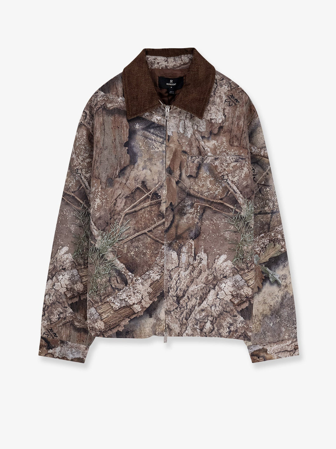 Represent Cotton jacket with Real Tree print