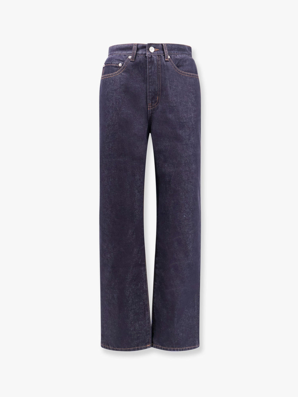 DUNST Cotton jeans with back logo patch