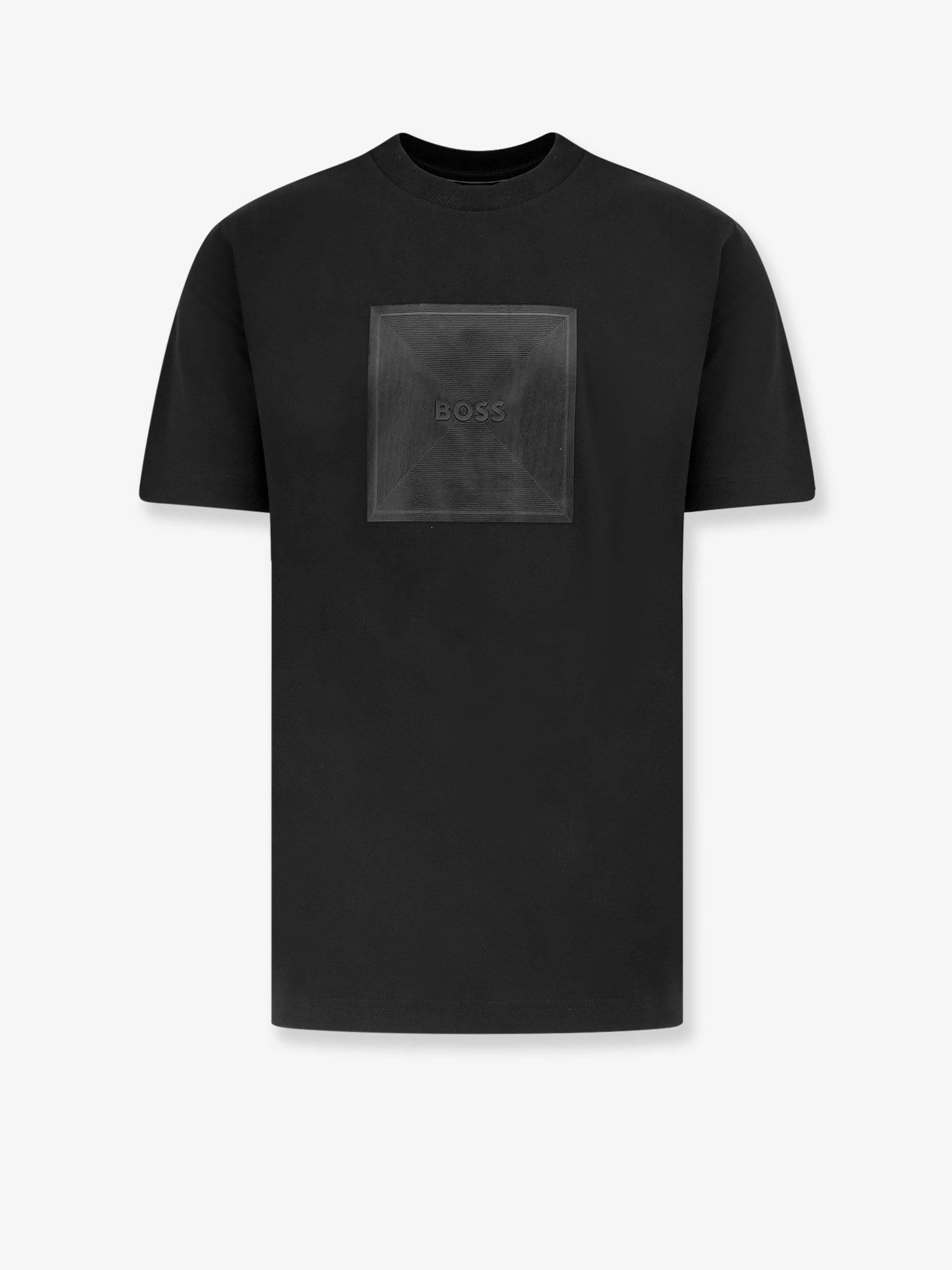 Boss Cotton jersey t-shirt with print on the front
