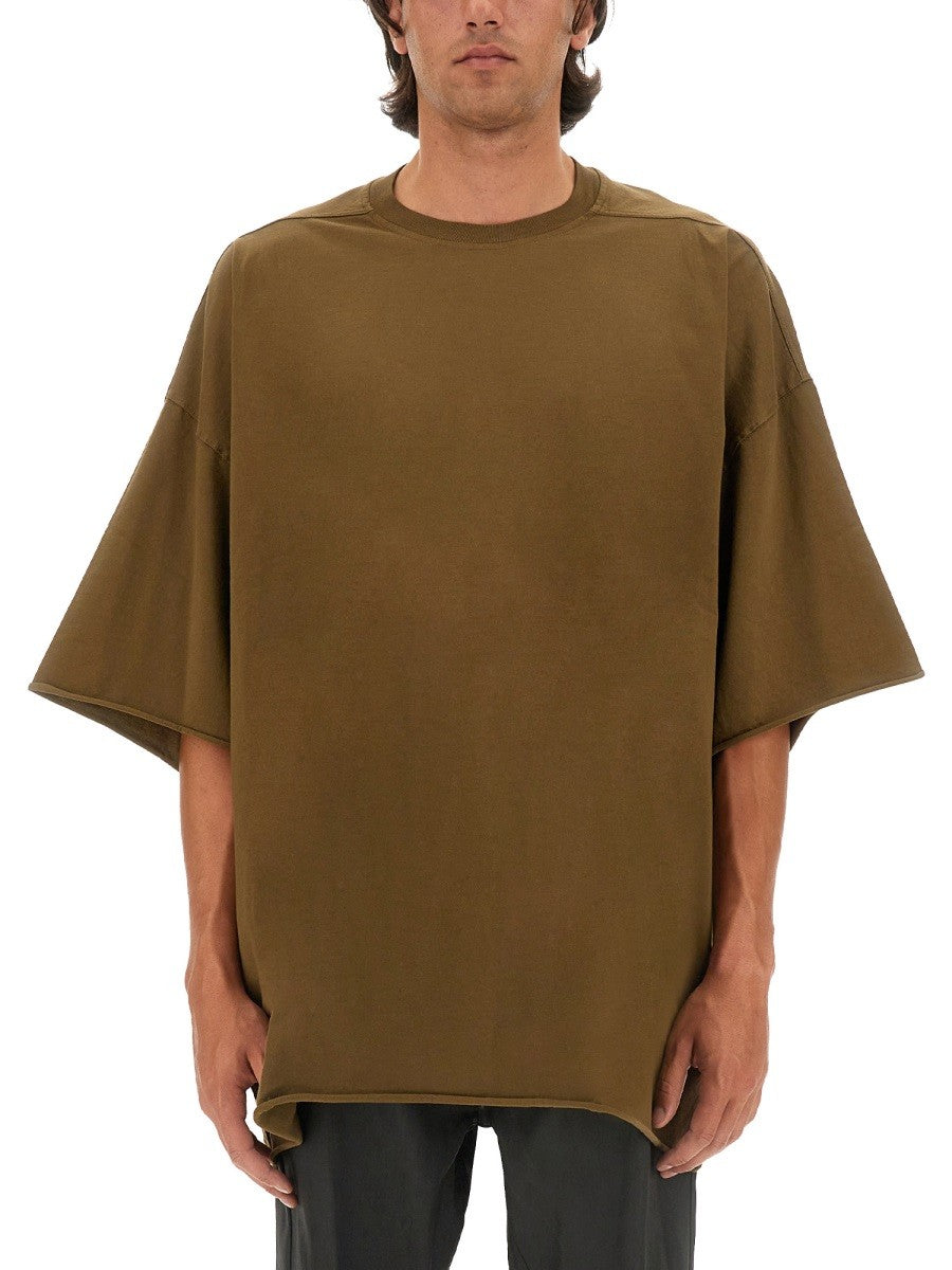 RICK OWENS COTTON JERSEY T-SHIRT