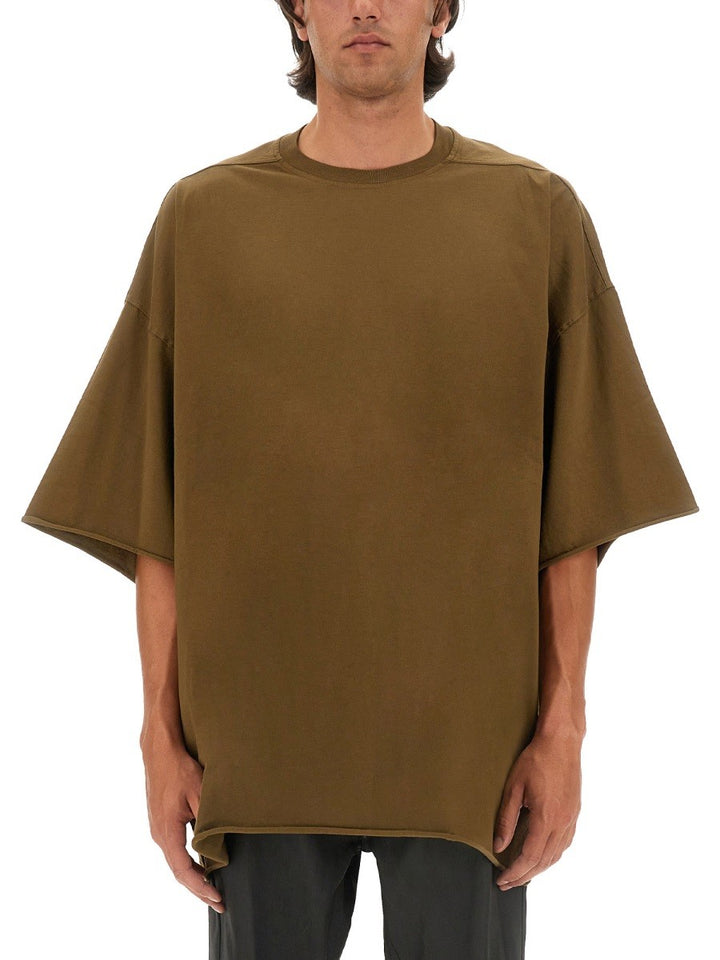 RICK OWENS COTTON JERSEY T-SHIRT