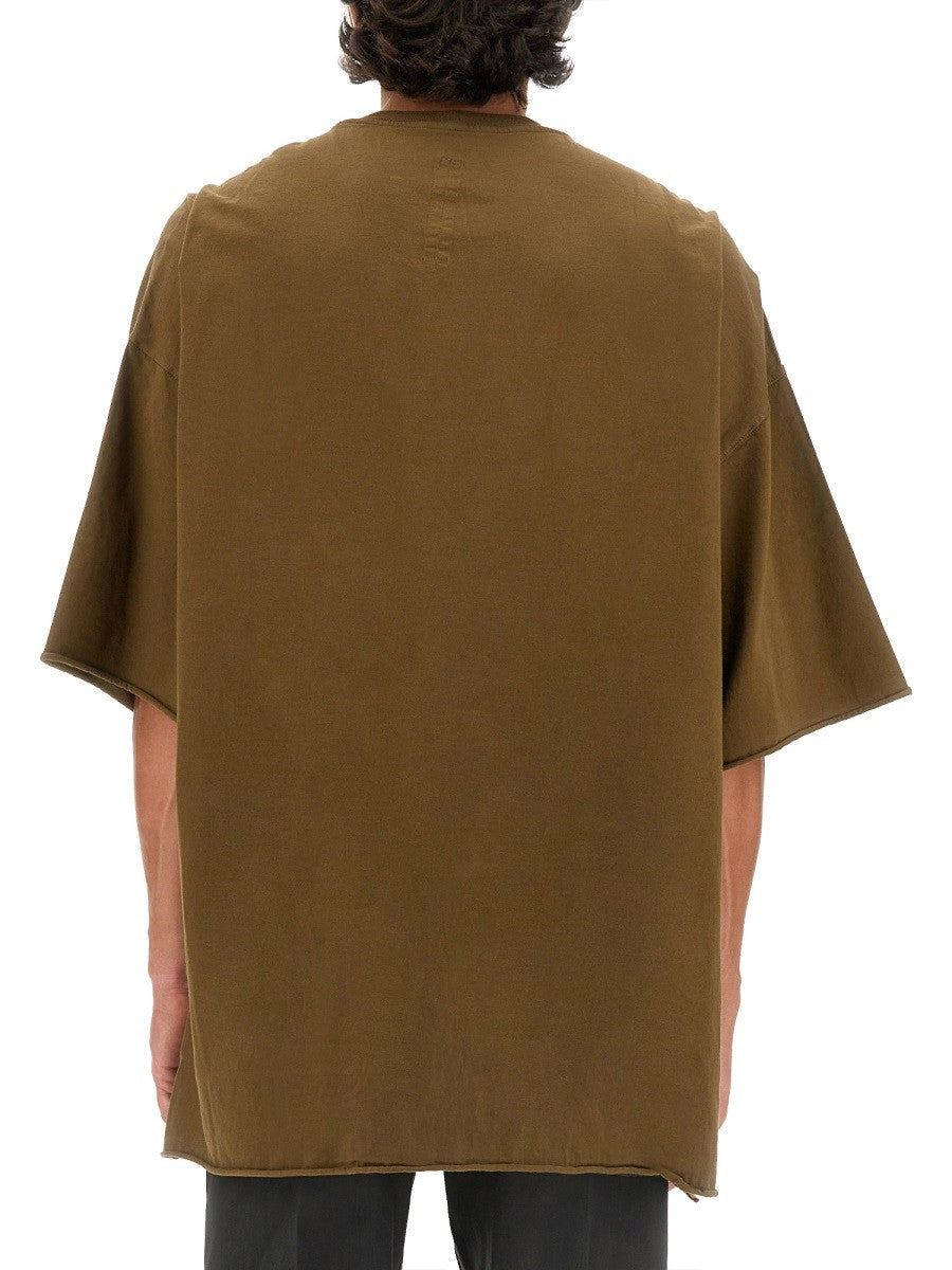 RICK OWENS COTTON JERSEY T-SHIRT