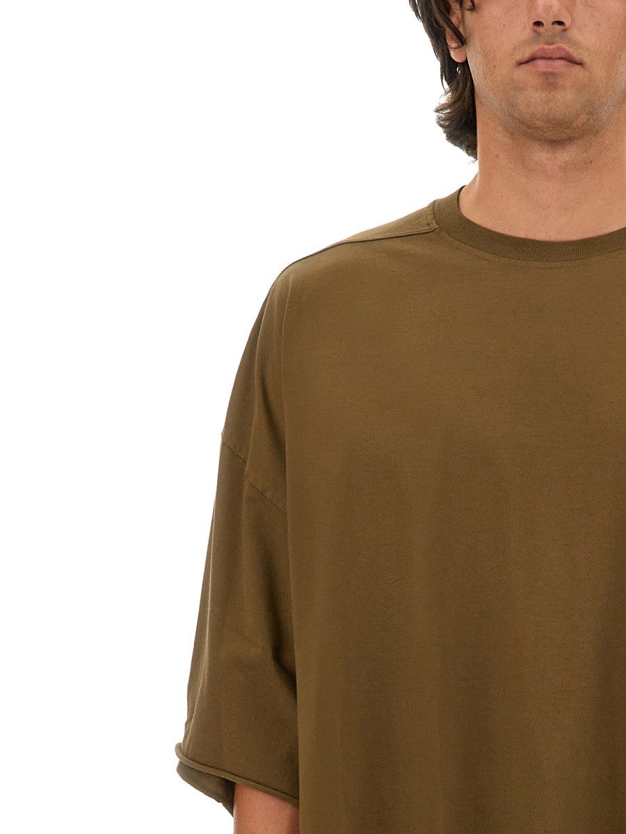 RICK OWENS COTTON JERSEY T-SHIRT