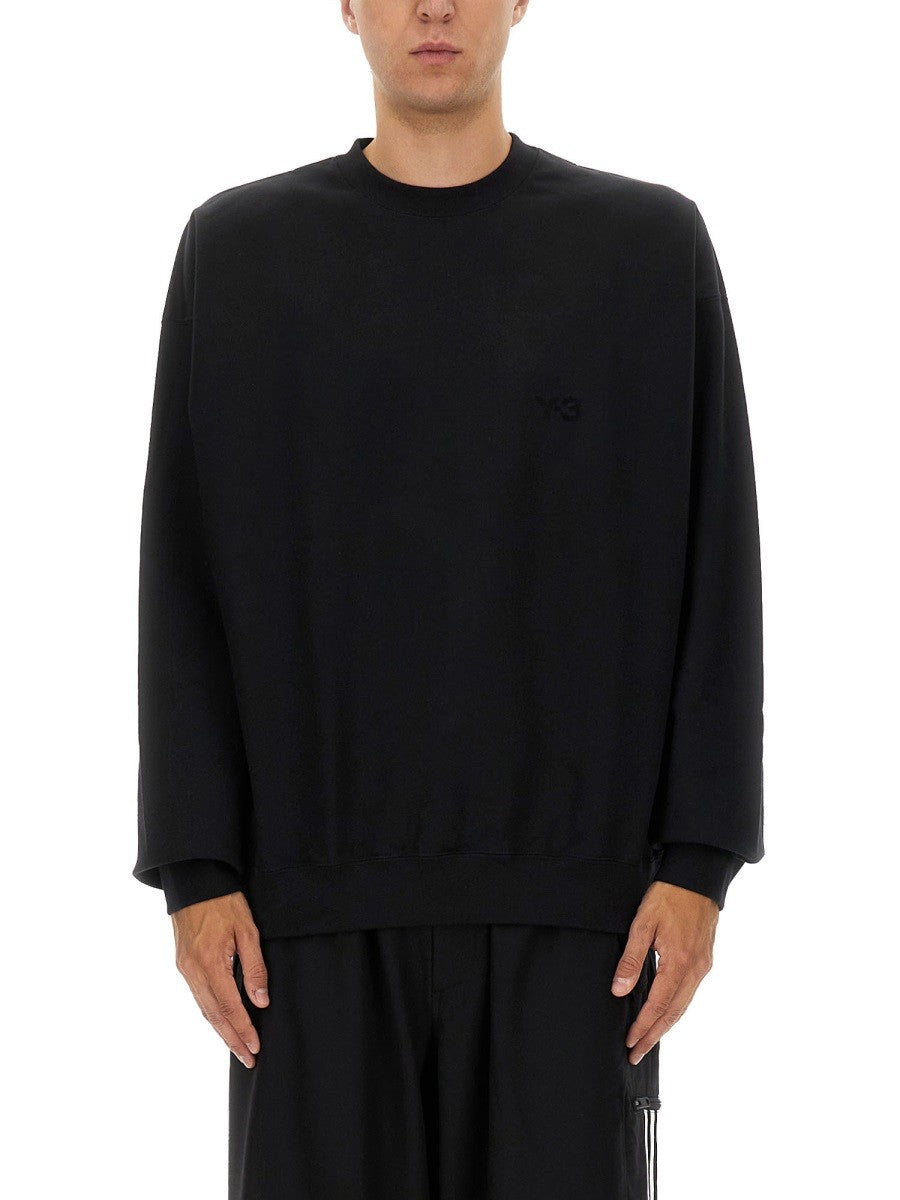 Y - 3 COTTON SWEATSHIRT