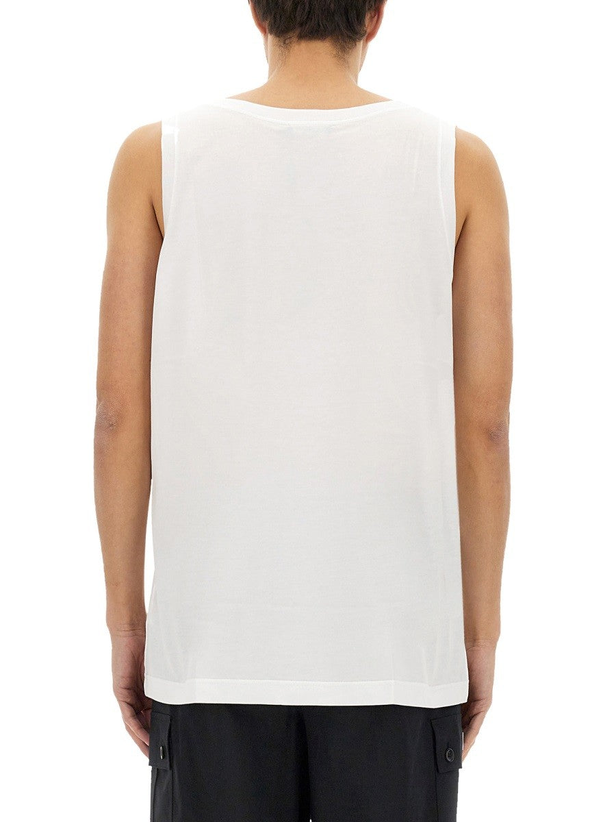 Dolce & Gabbana COTTON "OVER" TANK TOP