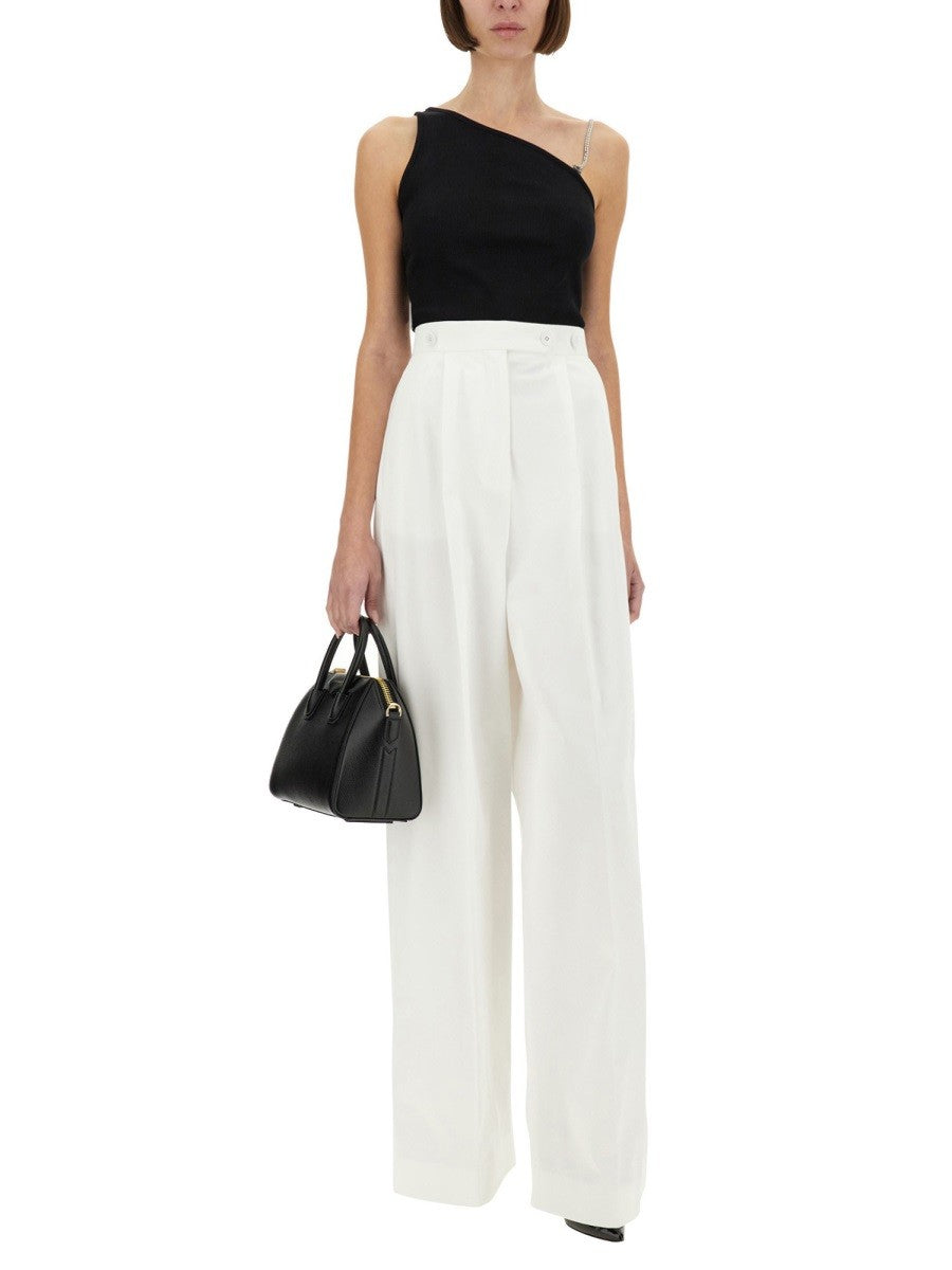 Givenchy COTTON PLEATED PANTS
