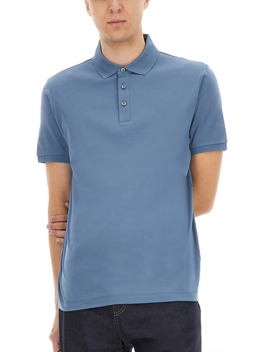 BOSS CAMEL COTTON POLO