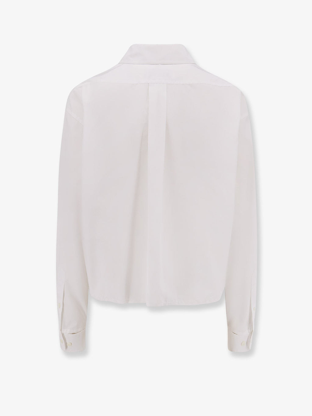 Miu Miu Cotton shirt with Miu Miu embroidery