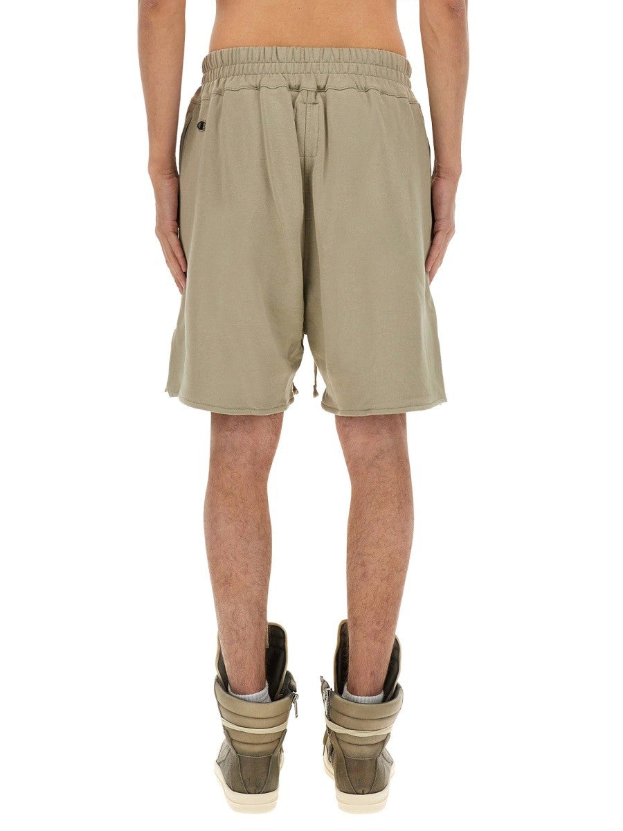 CHAMPION X RICK OWENS COTTON SHORTS