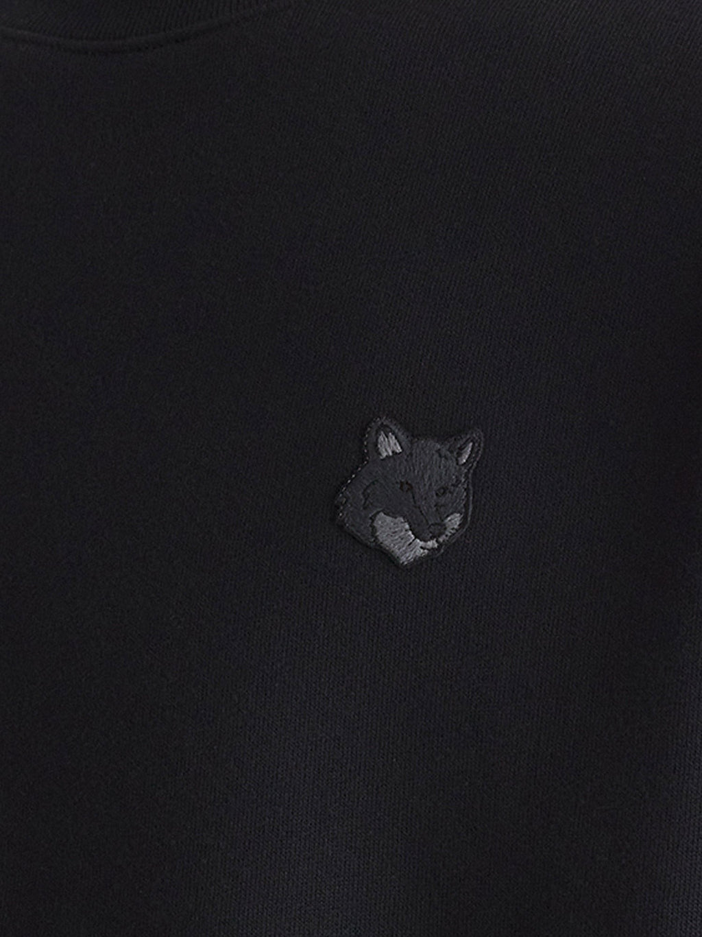 Maison Kitsune Cotton sweatshirt with Bold Fox Head patch
