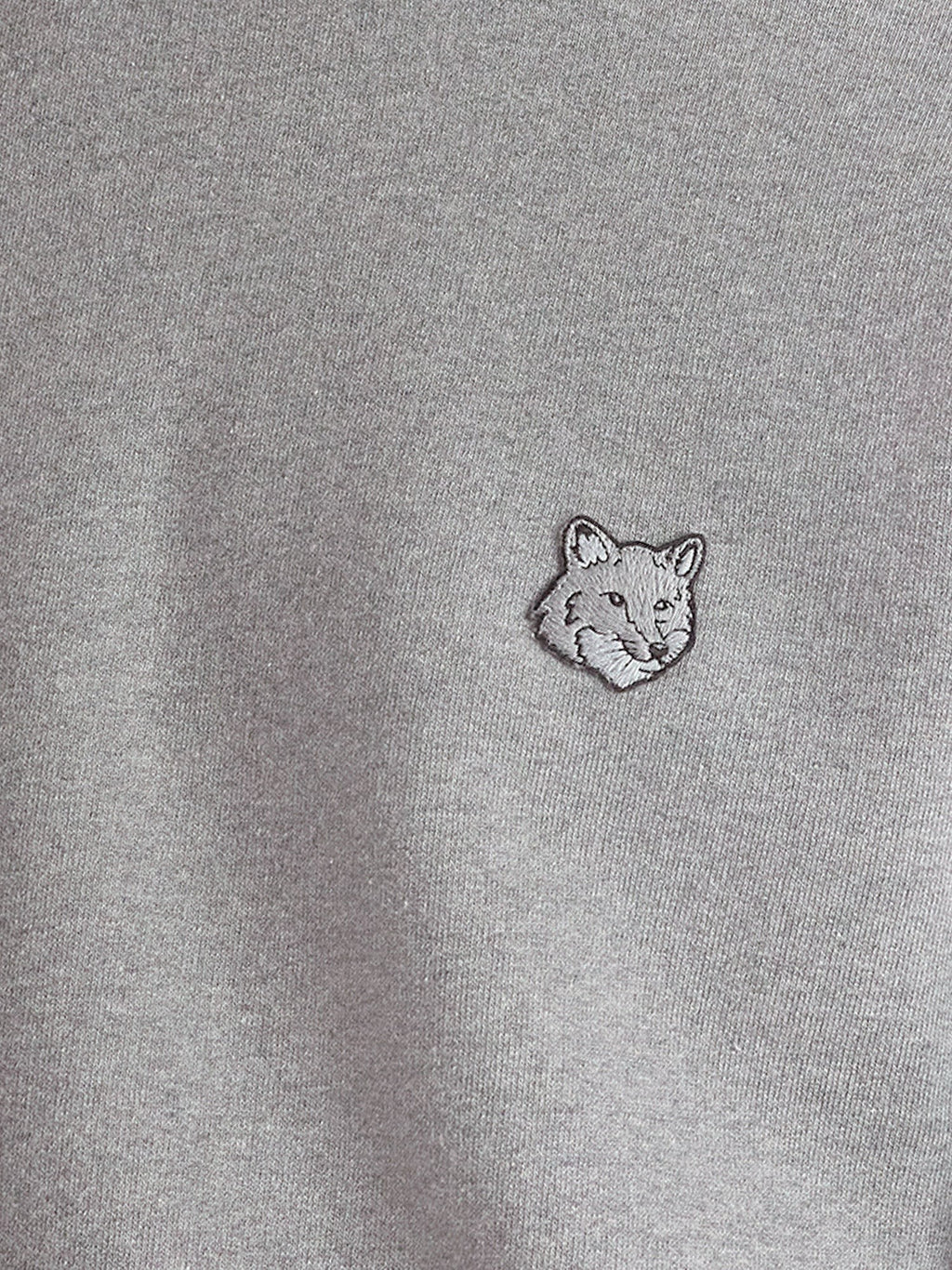Maison Kitsune Cotton sweatshirt with Bold Fox Head patch