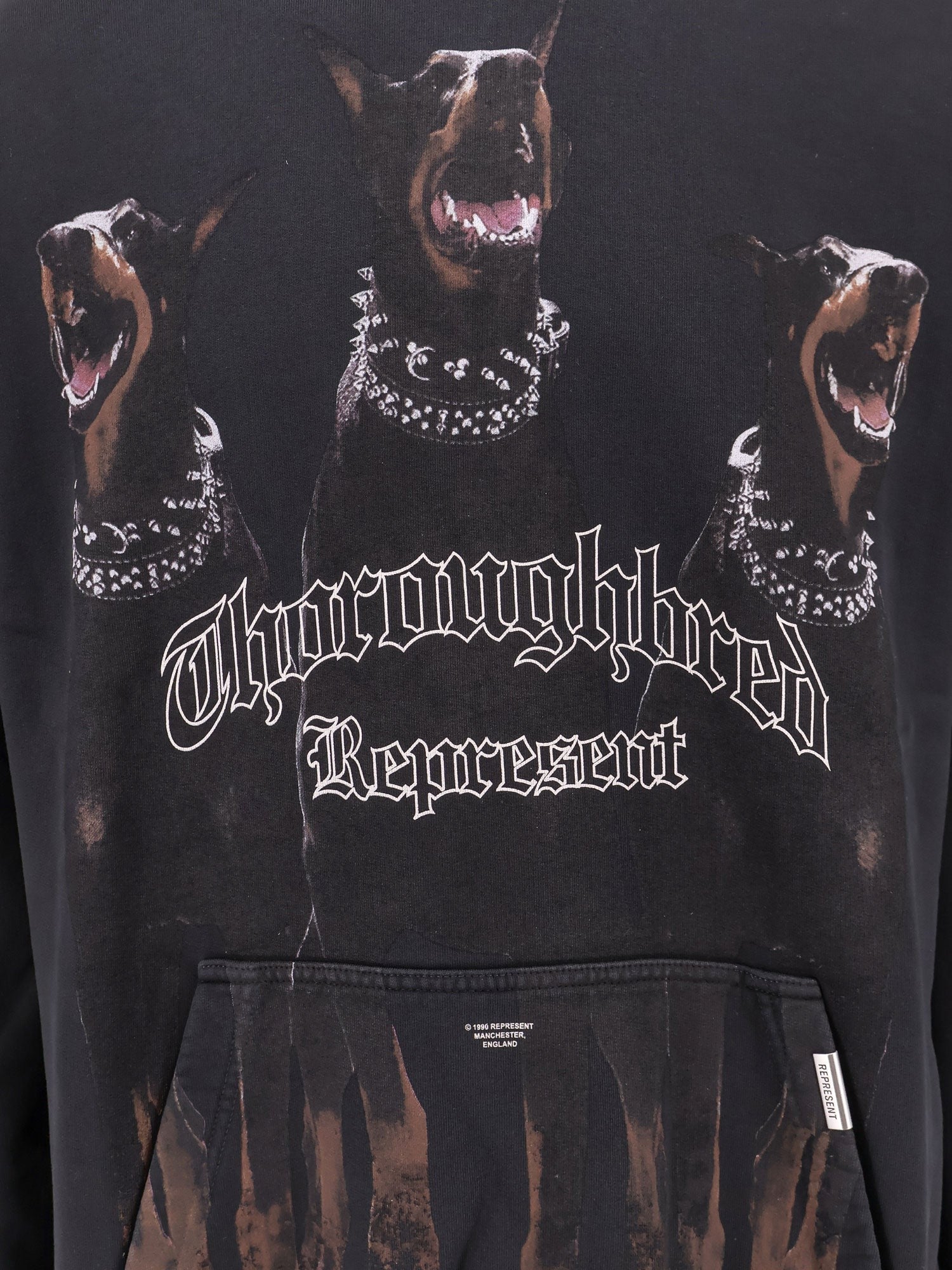 Represent Cotton sweatshirt with Thoroughbred print