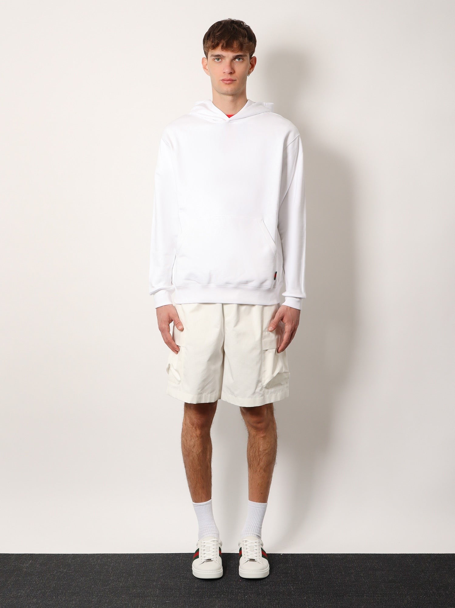 Gucci Cotton sweatshirt with logo on the back