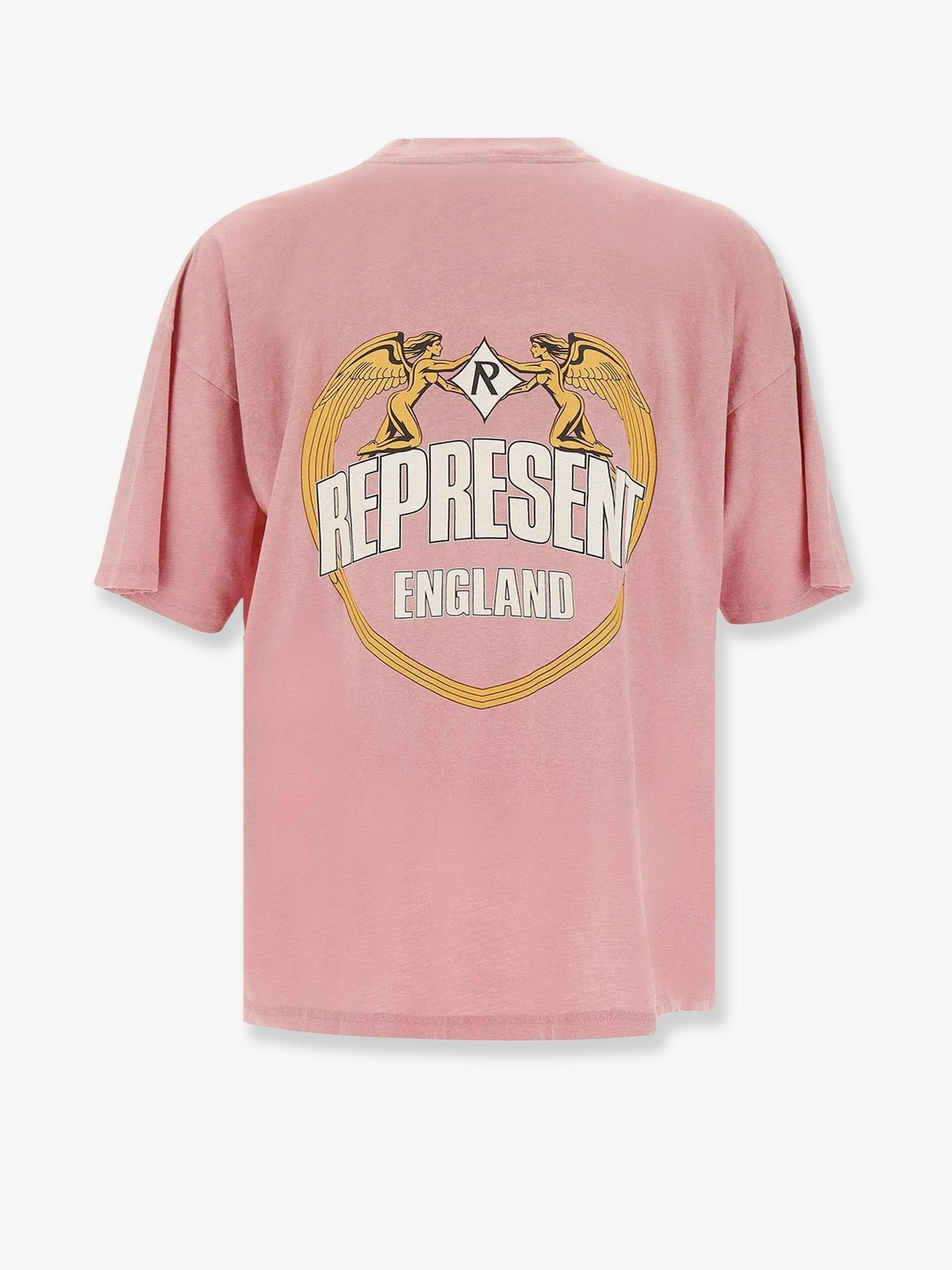 Represent Cotton T-shirt with distressed effect