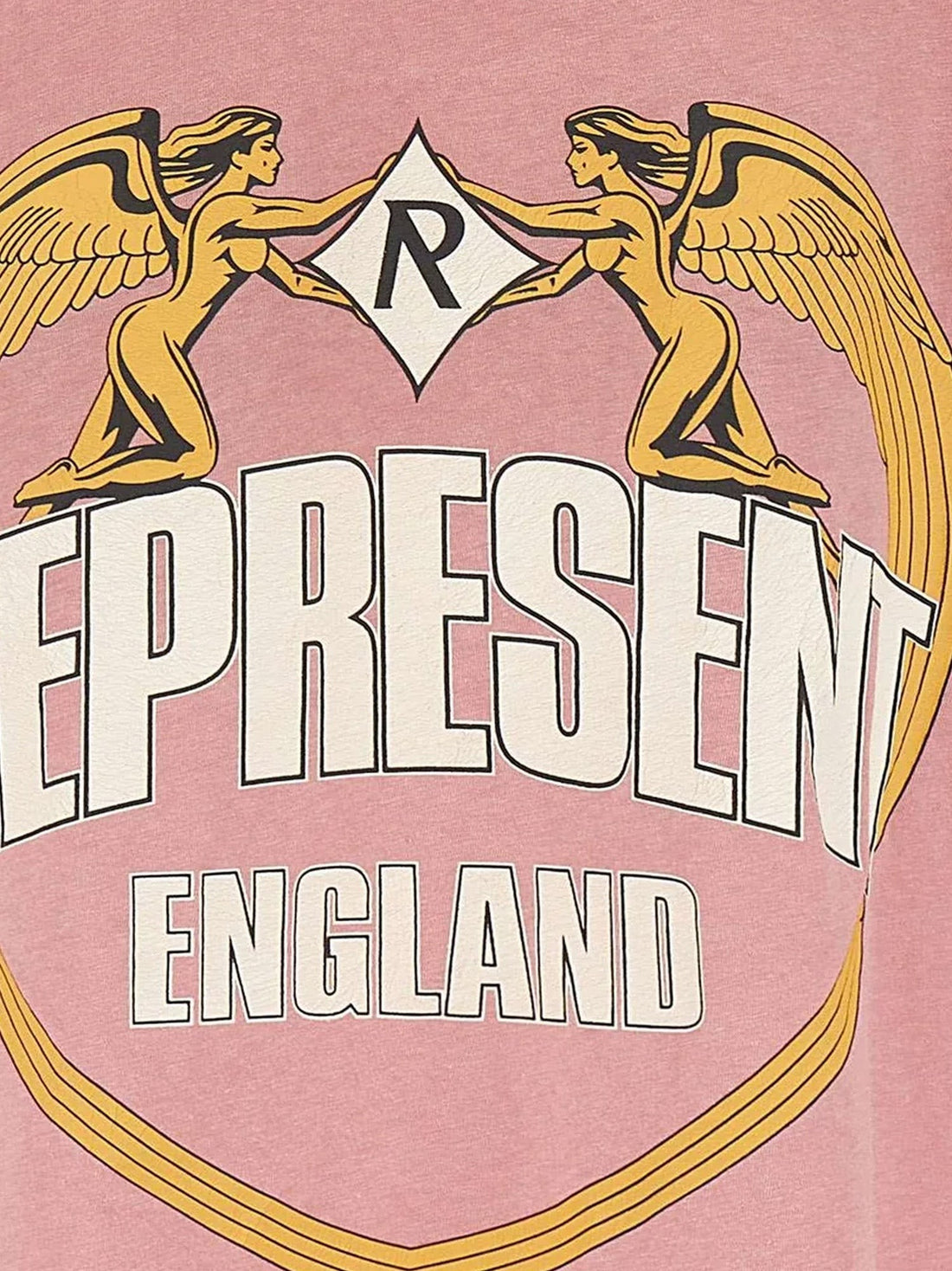 Represent Cotton T-shirt with distressed effect