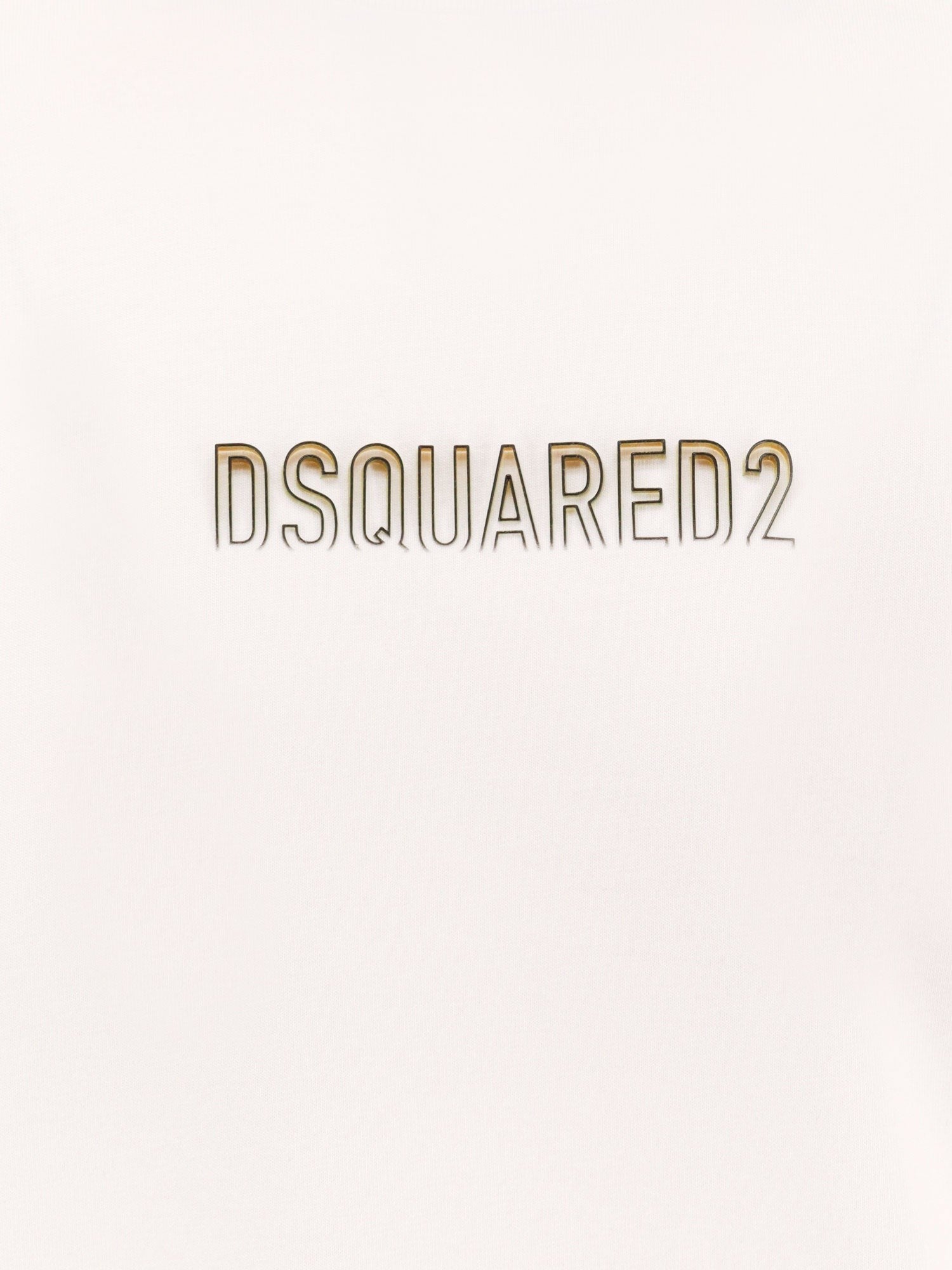 Dsquared2 Cotton t-shirt with frontal embossed logo