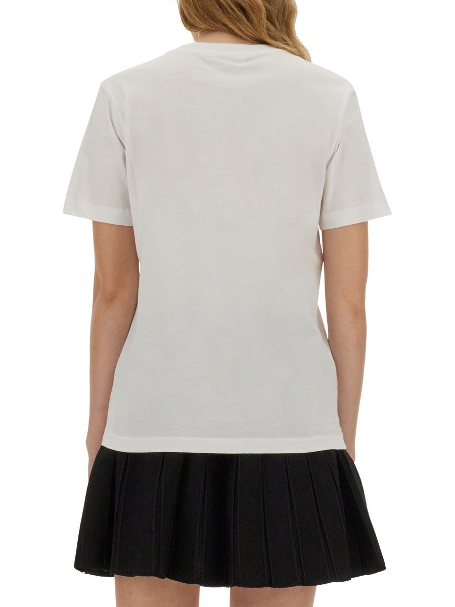 Marni COTTON T-SHIRT WITH LOGO