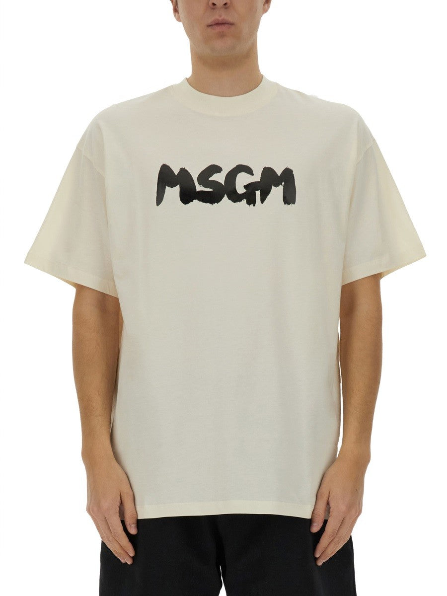 msgm COTTON T-SHIRT