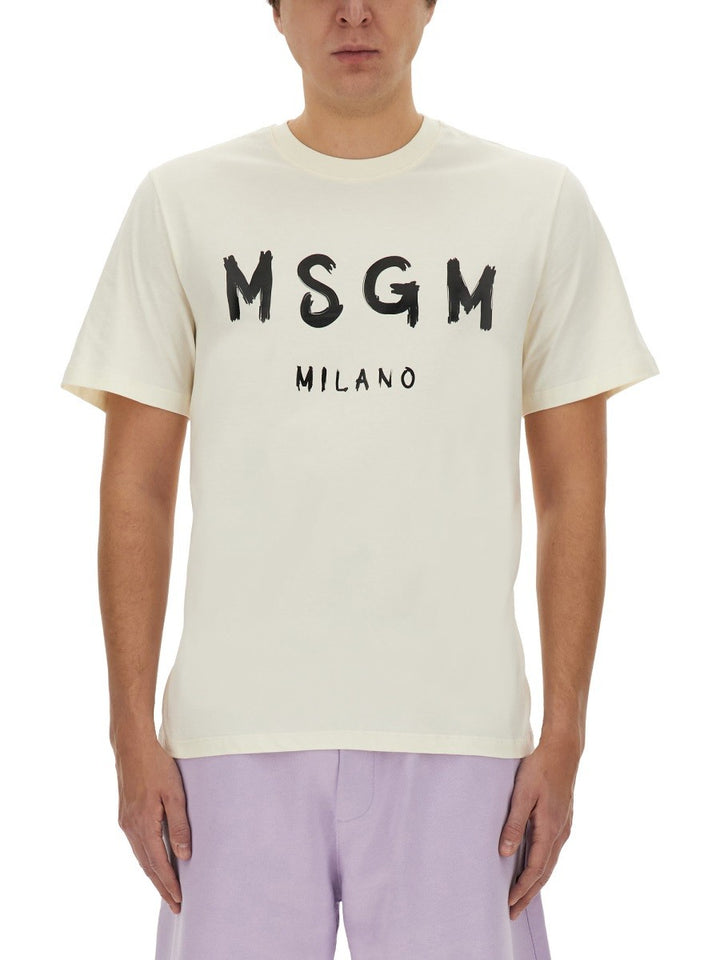 msgm COTTON T-SHIRT