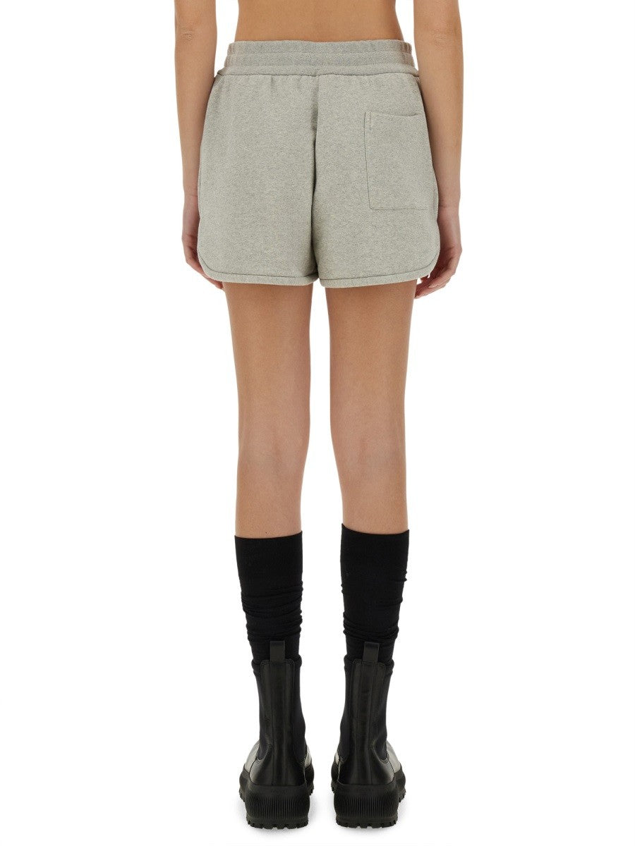 JIL SANDER COTTON TERRY SHORTS