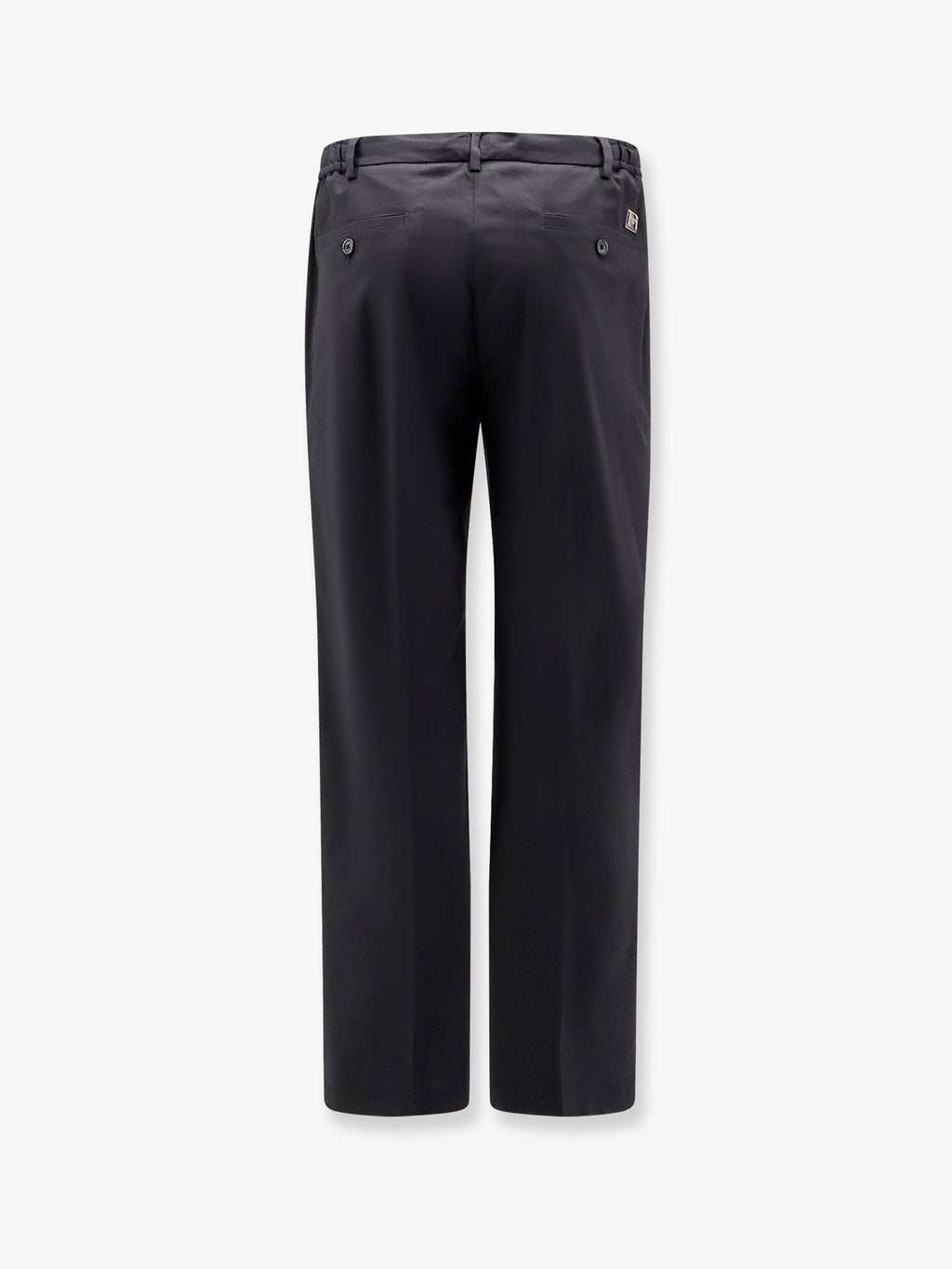 Dolce & Gabbana Cotton trouser with elastic inserts and drawstring