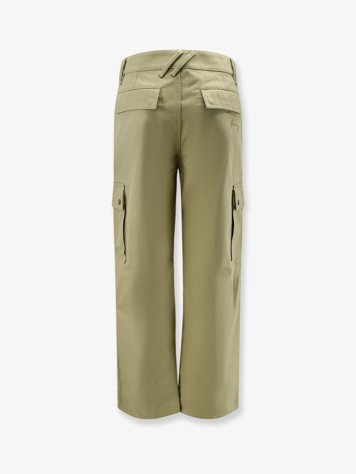 Burberry Cotton trousers with Logo embroidery