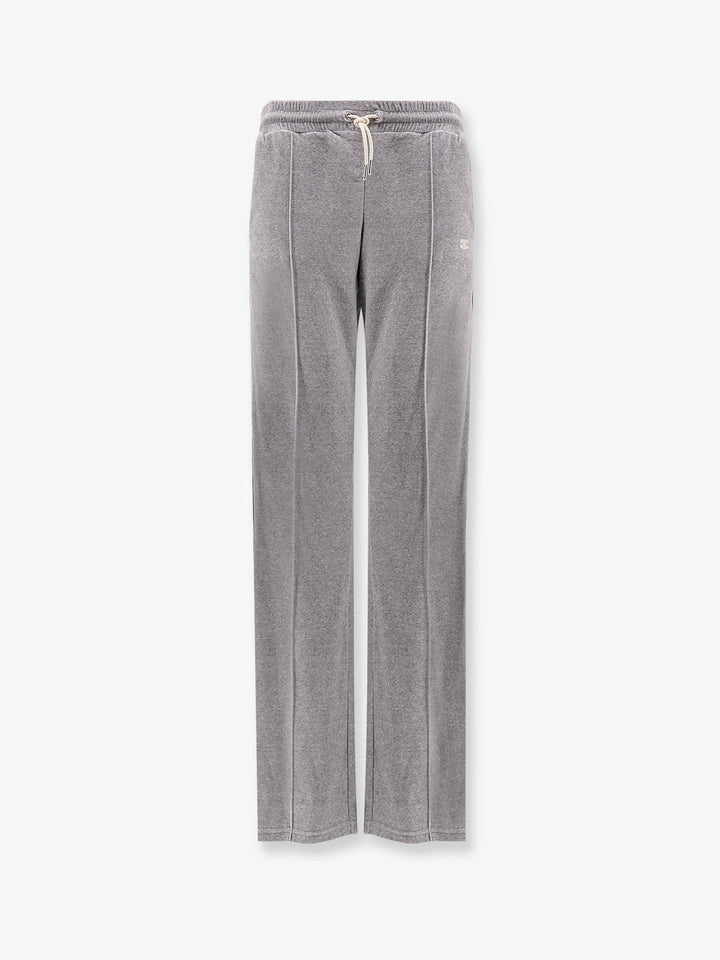 Celine Cotton velvet jogger trousers