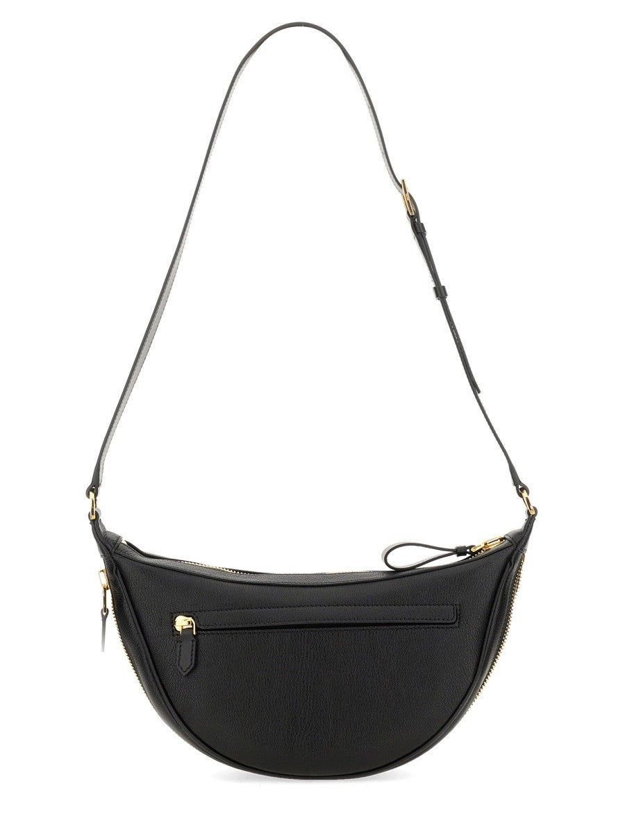 TOM FORD CRESCENT LEATHER BAG