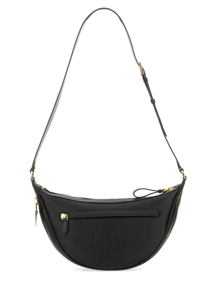 TOM FORD CRESCENT LEATHER BAG
