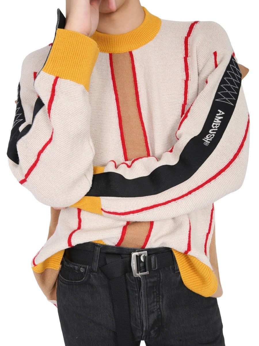 AMBUSH CREW NECK SWEATER