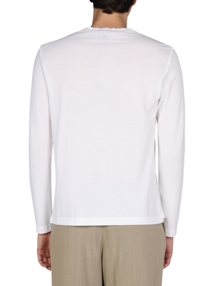 DRUMOHR CREWNECK COTTON T-SHIRT