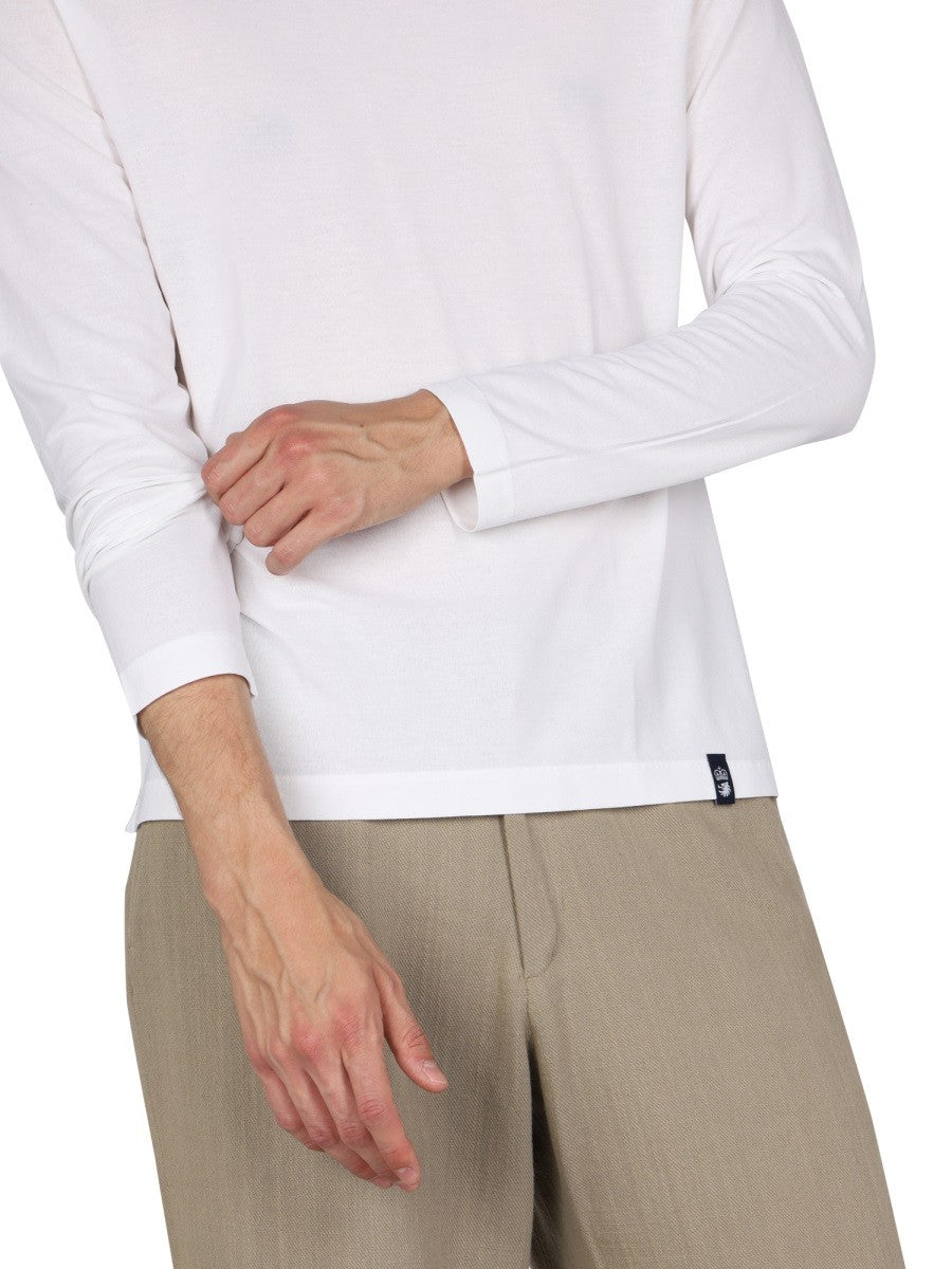 DRUMOHR CREWNECK COTTON T-SHIRT