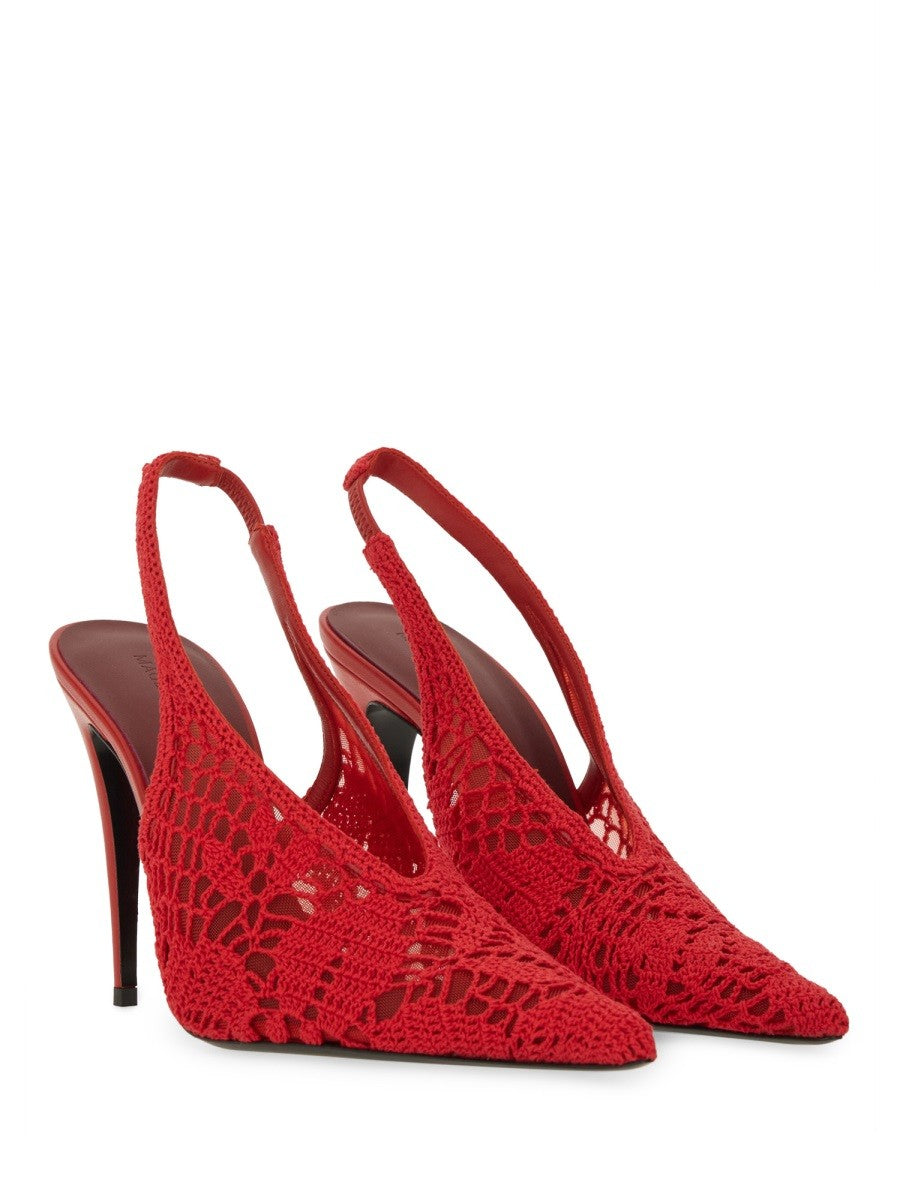 MAGDA BUTRYM CROCHET SLINGBACK