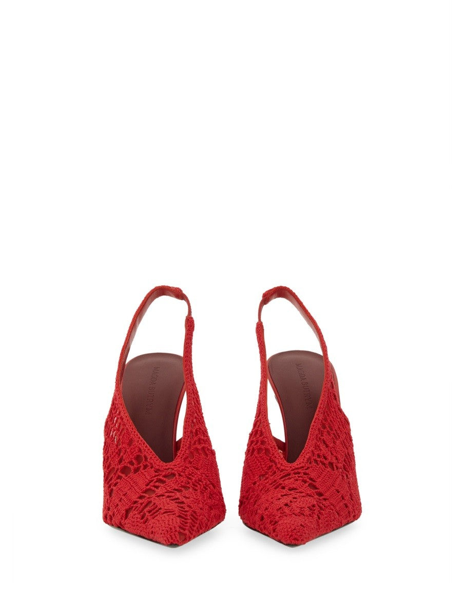 MAGDA BUTRYM CROCHET SLINGBACK