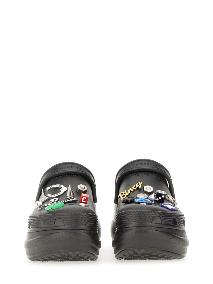 Balenciaga "CROCS JIBBITZ" SABOT