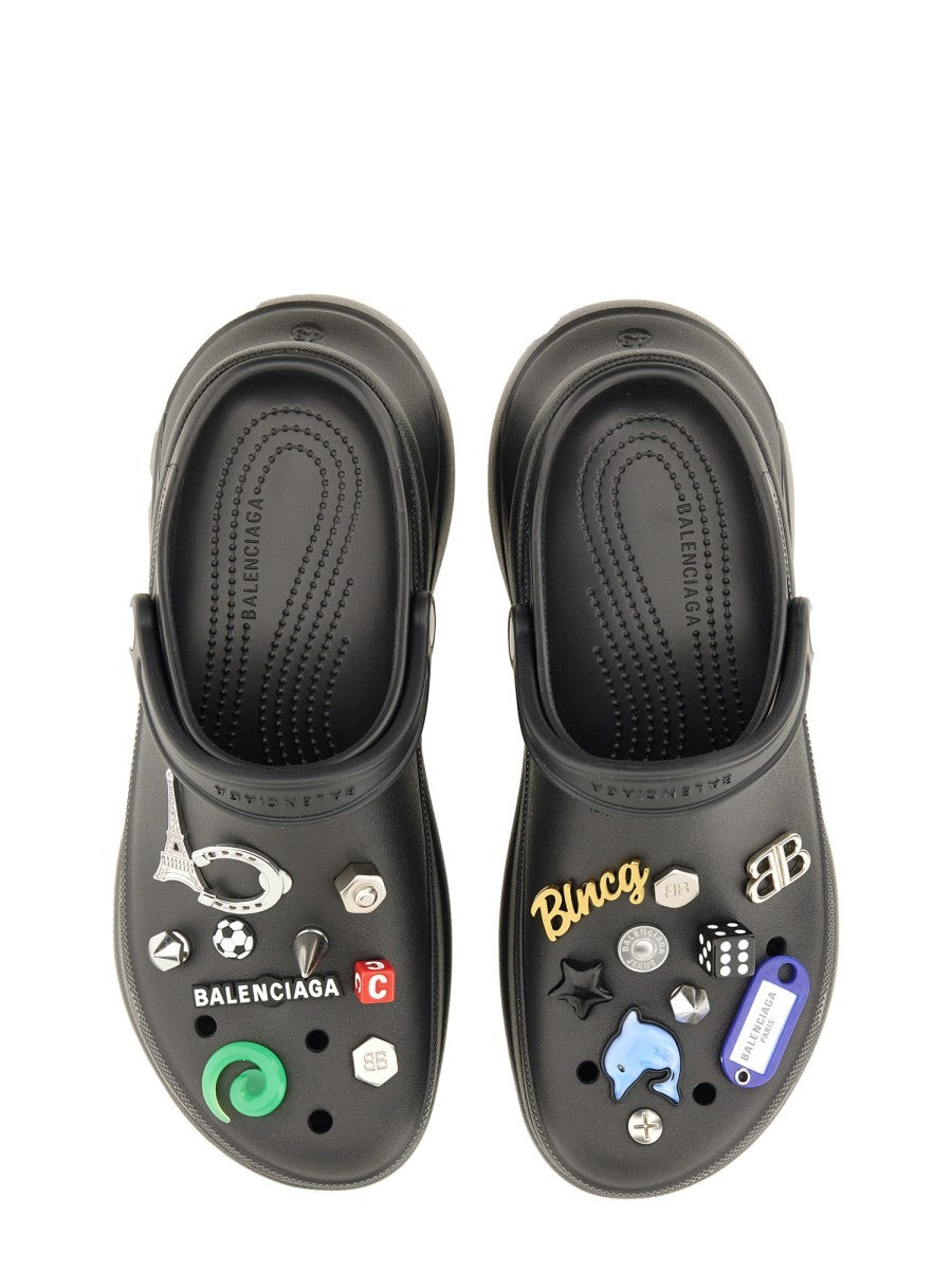 Balenciaga "CROCS JIBBITZ" SABOT