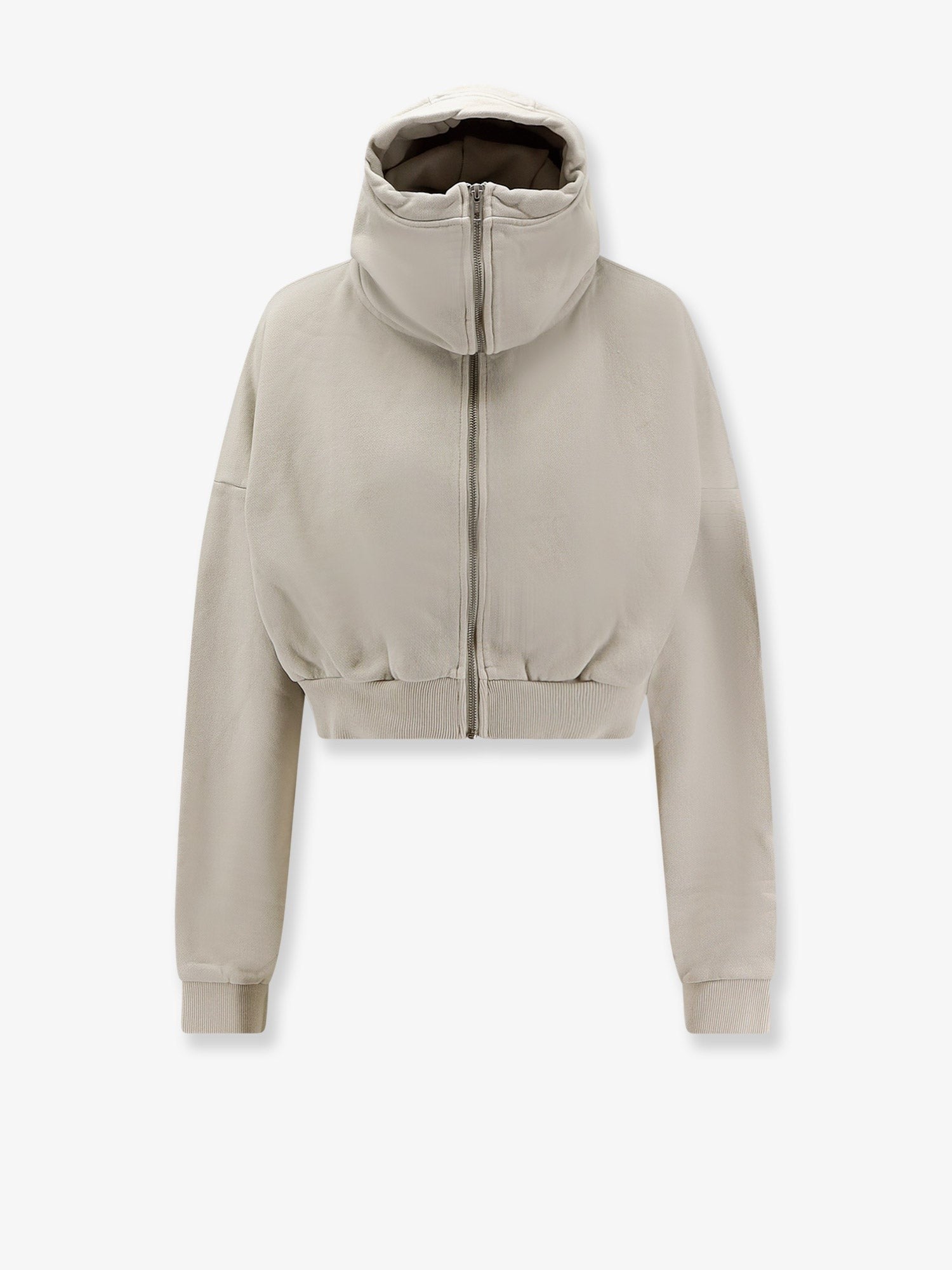 ENTIRE STUDIOS Cropped Full Zip cotton sweatshirt