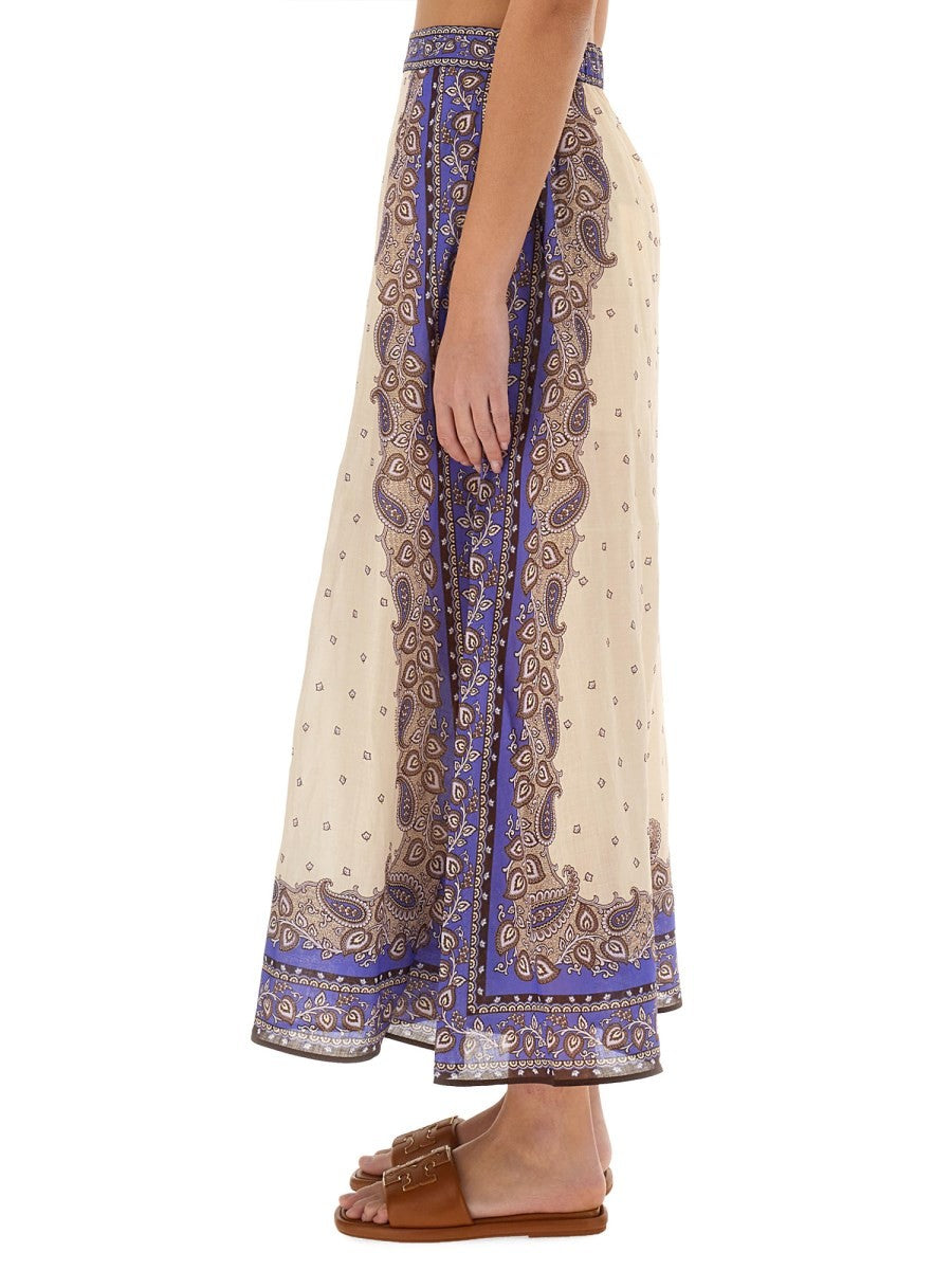 ZIMMERMANN CROPPED PANTS "MAXINE"