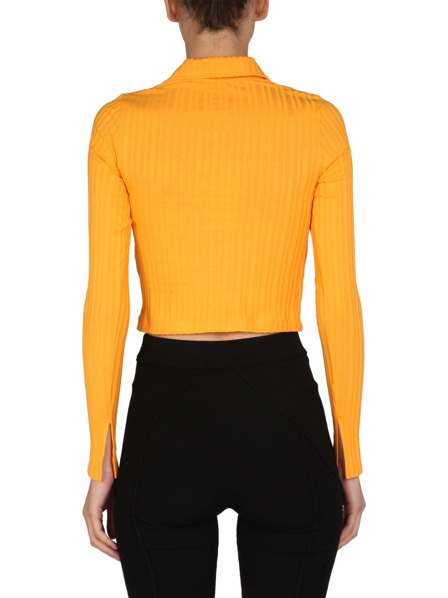 Helmut Lang CROPPED POLO