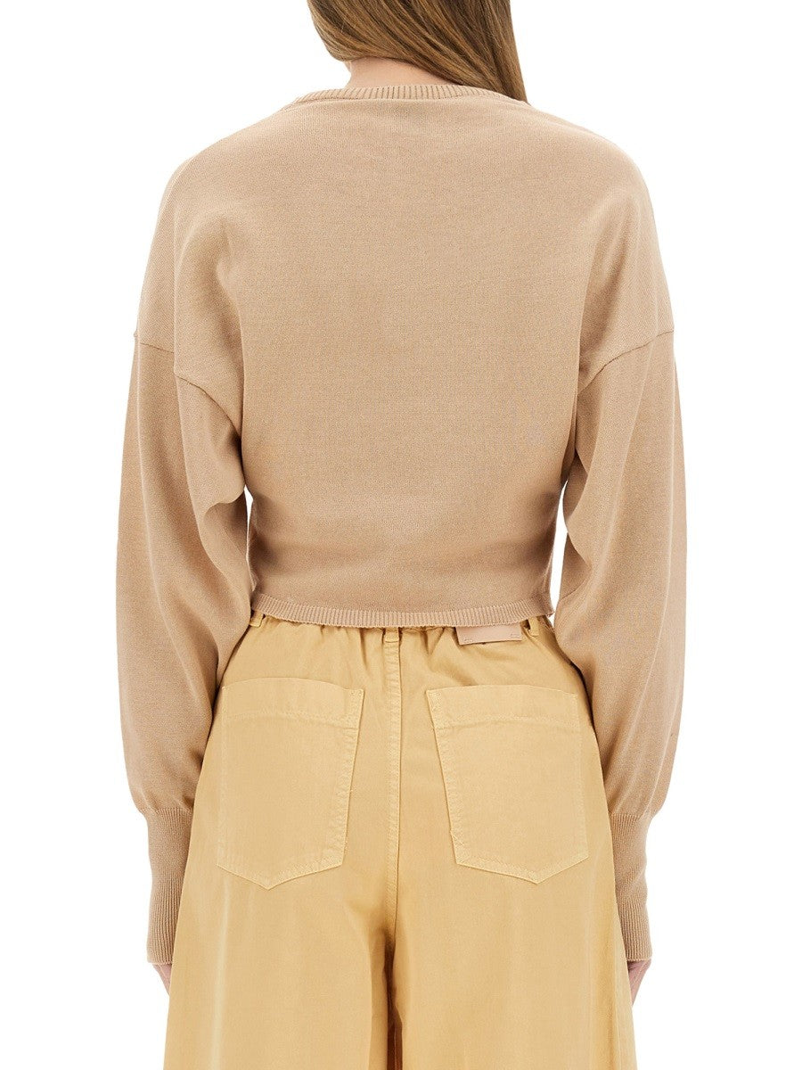 ALYSI "CROPPED" SHIRT