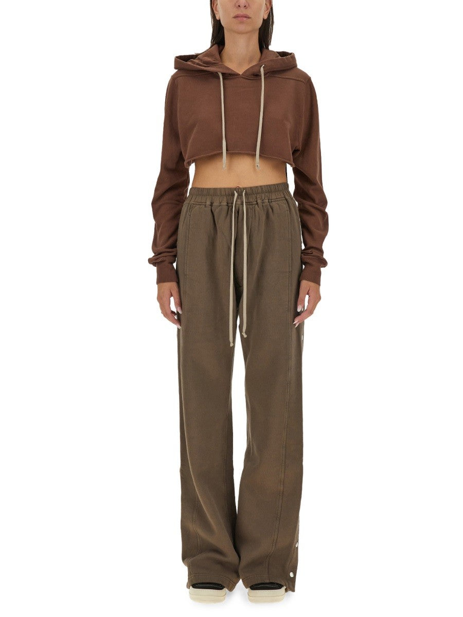 RICK OWENS DRKSHDW CROPPED SWEATSHIRT