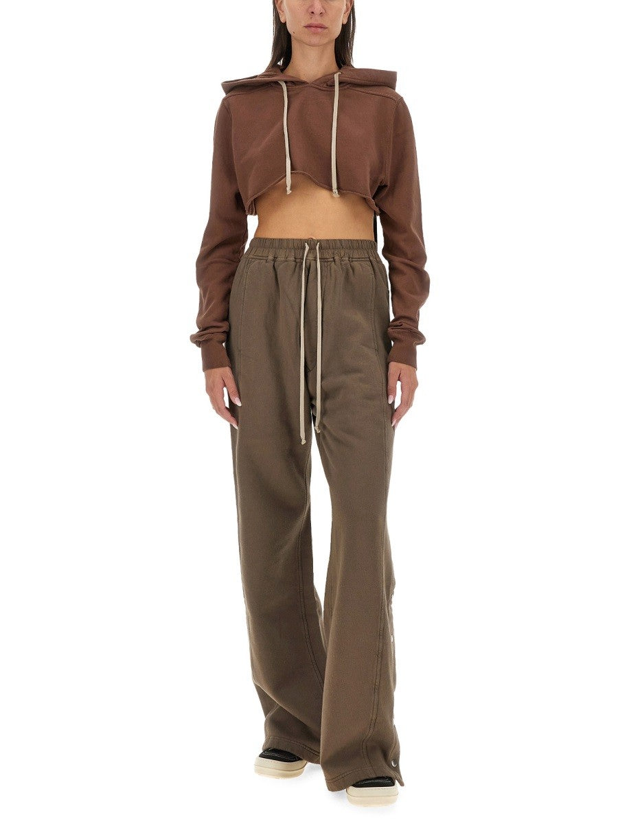 RICK OWENS DRKSHDW CROPPED SWEATSHIRT