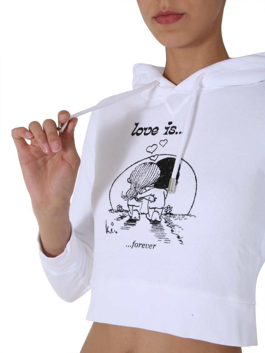 Dsquared CROPPED SWEATSHIRT